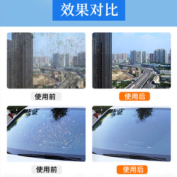 HOWE擦窗户玻璃水清洗剂商用保洁专用汽车玻璃清洁液强力去污除垢家用