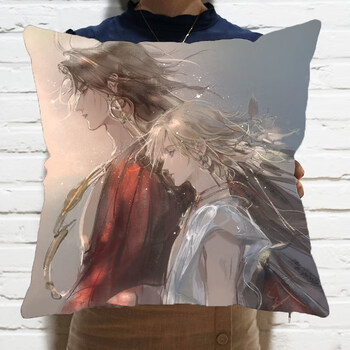 阴阳师手办帝释天阴阳师同人周边帝释天阿修罗修帝抱枕头方形靠垫玩偶