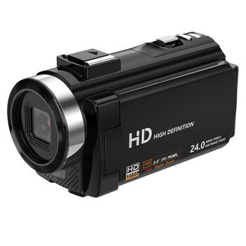 摄像高清手持高清摄影机 2400w像素学生党家用旅行dv录像机 (无卡)