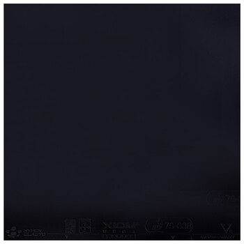 XIOM骄猛 乒乓球拍胶皮 蓝V涩性套胶德国进口内能进攻型 黑色MAX XIOM骄猛 乒乓球拍胶皮 蓝V涩性套胶德国进口内能进攻型 黑色MAX