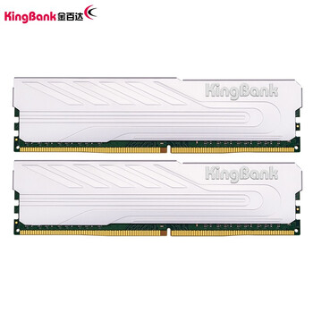 金百达（KINGBANK）64GB(32G×2)套装 DDR4 3200 台式机内存条 银爵 适配黑神话悟空