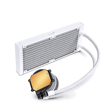 瓦尔基里(VALKYRIE）GL240W  VK 一体式CPU水冷散热器  多平台扣具 支持LGA1700 ARGB光效 铝质冷头