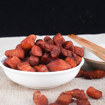 虎钢馋贵州特产脆哨贵阳十字口哨子土特产香脆猪肉油渣精哨小吃 贵州