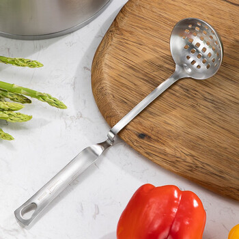 momscook 不锈钢漏勺 火锅专用漏勺 304材质 小漏勺 火锅漏勺(yh-xl)