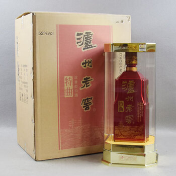 泸州老窖特曲 2018年 52度 3l 1瓶/1箱【51】名酒