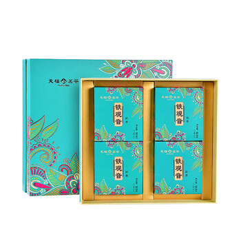 天福茗茶乌龙茶 安溪铁观音韵香型特级210g礼盒装茶叶送礼自饮 天福茗茶乌龙茶 安溪铁观音韵香型特级210g礼盒装茶叶送礼自饮