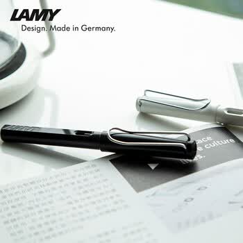 LAMY钢笔礼盒 狩猎系列墨水笔套装正姿钢笔 企业团购定制礼品商务签字笔节日高档礼物 蓝色0.5mm