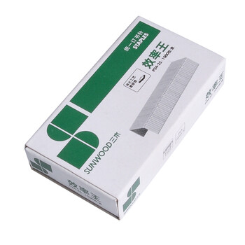 三木(SUNWOOD)效率王系列 12#通用订书针1000枚/盒 10盒装 P24-25 三木(SUNWOOD)效率王系列 12#通用订书针1000枚/盒 10盒装 P24-25