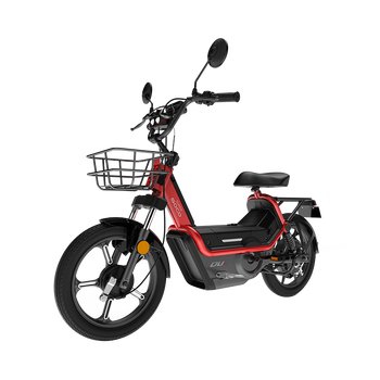 速珂(super soco)du系列智能踏板电动自行车 锂电池电瓶车 烈焰红 du2