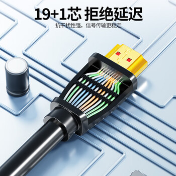 宏碁(acer)HDMI线2.0版 4K超高清线2米 3D视频线工程级 笔记本电脑显示器机顶盒电视投影仪数据连接线