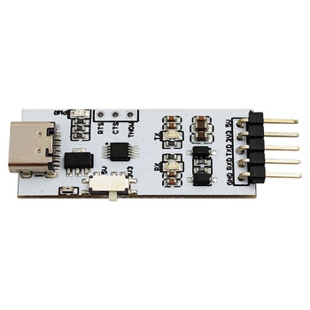 丢石头 CH340 USB转TTL串口模块  usb转uart串口模块 STC下载器 刷机模块 进阶版 type C接口