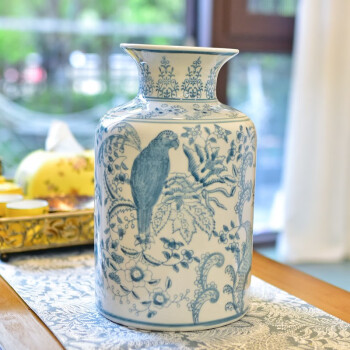 中式古典花瓶价格报价行情- 京东