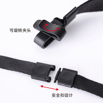 齐心(Comix) 横式工作证工牌挂绳套装证件卡套员工厂牌公交卡套 办公用品 灰 A7966