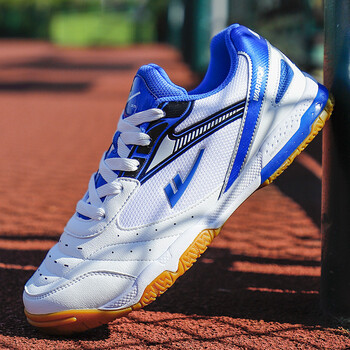 回力乒乓球鞋透气网面运动鞋夏季乒羽鞋室内地板训练球鞋软底防滑比赛