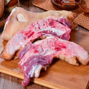 果亦橙新鲜整只猪前腿带筋猪脚带猪肘猪蹄髈生鲜速冻腊猪腿食材 1只猪