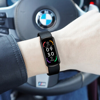 华为手机适用智能手环b6测血压心率血氧监测来电消息提醒多功能计 d4