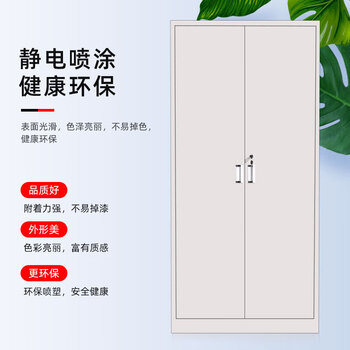 奈高文件柜铁皮柜财务凭证柜资料档案柜办公柜带锁储物收纳办公室柜子