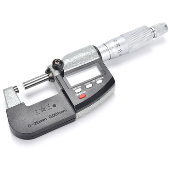 上工 数显外径千分尺 0-25mm 高精度卡尺螺旋测微仪器 TA025A 0-25mm 上工 数显外径千分尺 0-25mm 高精度卡尺螺旋测微仪器 TA025A 0-25mm