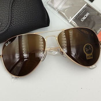 雷鵬(ray-ban)經典潮流rb3025太陽鏡飛行員款男女同款駕駛開車戶外