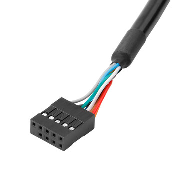 魔羯 MOGE MC8220 主板USB挡板线9针标准2口扩展两个USB2.0接口 2口USB2.0扩展半高2U设计 线长30cm 魔羯 MOGE MC8220 主板USB挡板线9针标准2口扩展两个USB2.0接口 2口USB2.0扩展半高2U设计 线长30cm