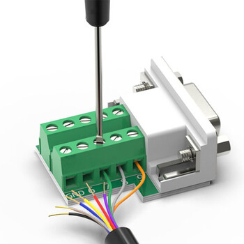 可思未来 DB9免焊接头RS232/485/422串口头免焊 9针接线端子COM口转接头(螺杆 公头10个装)KS-D-D9G10 可思未来 DB9免焊接头RS232/485/422串口头免焊 9针接线端子COM口转接头(螺杆 公头10个装)KS-D-D9G10