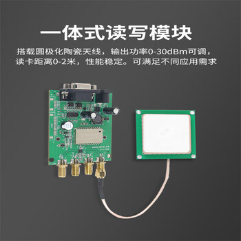 言象（UHF读写模块【RS232接口】） RFID超高频读写模块6c电子标签读写模组智能柜子远距离识别单