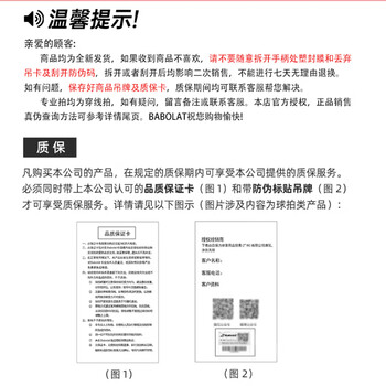 百保力（Babolat）百宝力网球拍初学拍单人网球训练器 星际红【已穿线】