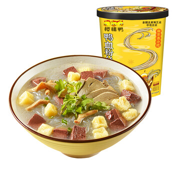 鸭血粉丝汤170gx1桶装