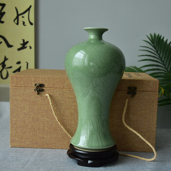 龙泉青瓷梅瓶价格报价行情- 京东