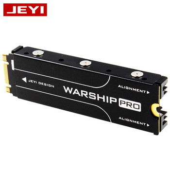佳翼（JEYI）M.2 SSD散热器 PS5固态硬盘散热片 超薄全铝散热马甲 兼容2280 适配主机电脑 适用西数三星佰维