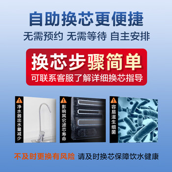 史密斯（A.O.SMITH）佳尼特家用反渗透净水器复合滤芯PJ-2678适用蓝鲸系列CR20/25/27/28/30/35/CR4000AB1