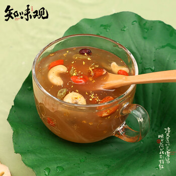 知味观藕粉礼盒送礼坚果无糖两口味杭州特产早餐冲饮送长辈礼品750g