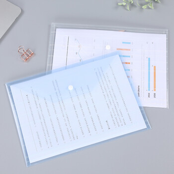 齐心(Comix) 20个装 A4透明横纹按扣文件袋 公文袋 资料袋 档案袋 蓝色 EA6002 齐心(Comix) 20个装 A4透明横纹按扣文件袋 公文袋 资料袋 档案袋 蓝色 EA6002