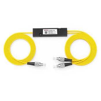 诺可信 Nokoxin 1比2分光器1分2光纤分路器FC一分二分光器一比二 诺可信 Nokoxin 1比2分光器1分2光纤分路器FC一分二分光器一比二