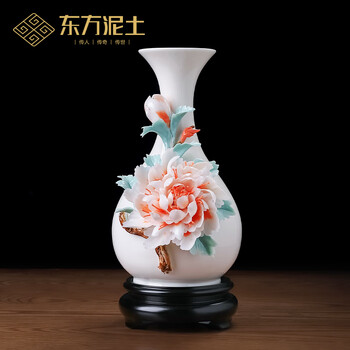 浮雕莲花甘露花瓶YJ-L09028-8″ – 佛城KUAN YUAN MARKETING