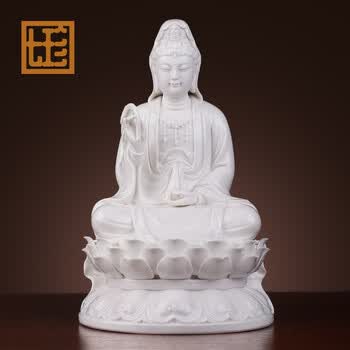 德化白瓷观音像价格报价行情- 京东