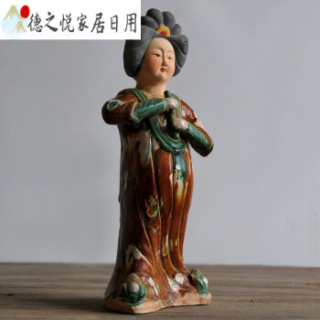 おトク情報がいっぱい！ 中国 女人陶俑 細密人形 陶芸