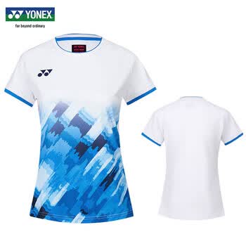 尤尼克斯（YONEX）羽毛球服国家队球迷版比赛训练运动T恤女20785CR白M