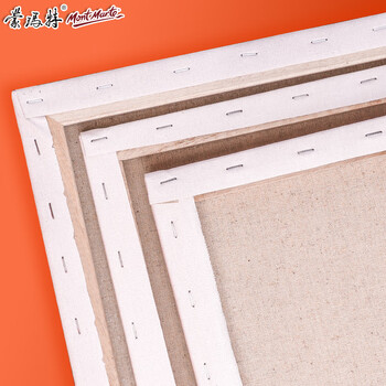 【全网低价】蒙玛特(Mont Marte)油画框6个装40*40cm 丙烯油画颜料学生画画工具棉布油画布板套装 美术油画布框CHCS40406美术写生