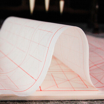 【全网低价】芬尚 回宫格宣纸7.5cm*32格 四尺四开半生熟 学校及书法培训班毛笔书法练习用纸50张65*34cm 【全网低价】芬尚 回宫格宣纸7.5cm*32格 四尺四开半生熟 学校及书法培训班毛笔书法练习用纸50张65*34cm