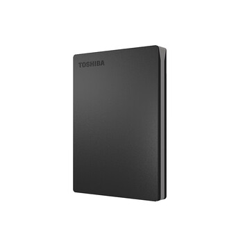 东芝（TOSHIBA）2TB 移动硬盘机械 Slim系列 USB3.2 Gen 1 2.5英寸 黑色 兼容Mac 金属超薄 密码保护 轻松备份