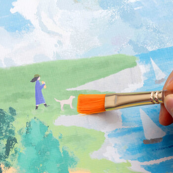 晨光(M&G)文具5支多规格画笔儿童涂鸦画笔组合画画女孩开学礼物ABH97866