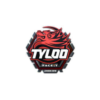 贴纸csgo周边titan贴纸印花全息泰坦咆哮皇冠大眼 全息天禄(4只装)