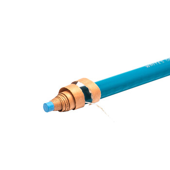 三菱（uni）油性蜡笔环保手撕卷纸7600工业标记笔(可书写底片/玻璃/皮革/金属等)绿色 单支装