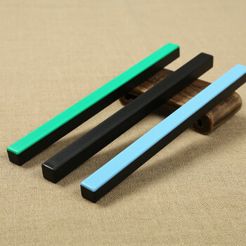 【全网低价】弘梅ABS镇尺镇纸 铸铁学生初学者多功能单支装毛笔架 文房四宝毛笔书法宣纸用镇尺