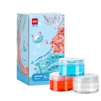得力(deli)3杯装透明水晶泥手工DIY玩具橡皮泥粘土彩泥解压史莱姆泡泡泥起泡胶六一儿童节生日开学礼物 得力(deli)3杯装透明水晶泥手工DIY玩具橡皮泥粘土彩泥解压史莱姆泡泡泥起泡胶六一儿童节生日开学礼物