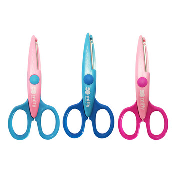 晨光文具135mm儿童剪刀 开学必备学生卡通花边手工剪纸刀剪子 米菲系列小剪刀 单把装颜色随机FSS91301 晨光文具135mm儿童剪刀 开学必备学生卡通花边手工剪纸刀剪子 米菲系列小剪刀 单把装颜色随机FSS91301