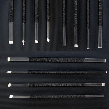 芬尚 文房四宝之篆刻刀 印章石刻刀 学生初学书法印章篆刻用初级篆刻刀 刻刀四件套 碳钢刀 芬尚 文房四宝之篆刻刀 印章石刻刀 学生初学书法印章篆刻用初级篆刻刀 刻刀四件套 碳钢刀