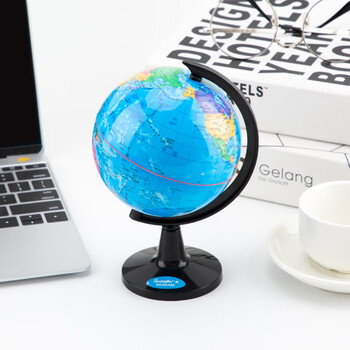 广博(GuangBo)Ф10.6cm学生办公地球仪教学研究摆件学生用品礼物DQ6480 