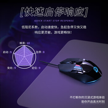 达尔优全钢化微蚀刻光伏玻璃鼠标垫 fps顺滑游戏电竞鼠标垫 防水抗汗大号CSGO/打瓦/职业级桌垫 